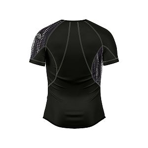 VÝPRODEJ - Pánské funkční triko krátký rukáv CYCLE černá Bamboo Ultra, M