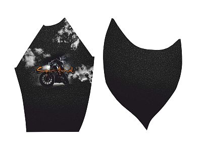 VÝPRODEJ - Pánské funkční triko krátký rukáv RIDER MAN černá Bamboo Ultra, M