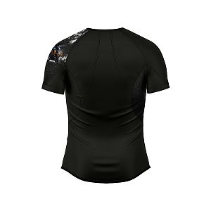 VÝPRODEJ - Pánské funkční triko krátký rukáv RIDER MAN černá Bamboo Ultra, XL