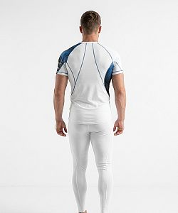 VÝPRODEJ - Pánské funkční triko krátký rukáv WOLF bílá Bamboo Ultra, M