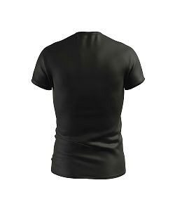 VÝPRODEJ - Pánské funkční triko SLIM krátký rukáv černá Bamboo Ultra CLASSIC, L