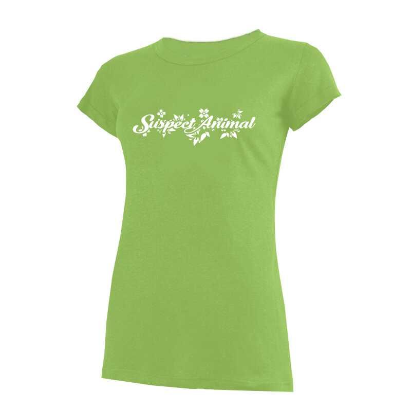 VÝPRODEJ - Dámské tričko CLASSIC SUSPECT zelená