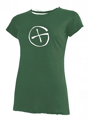 Dámské bavlněné tričko Geocaching krátký rukáv GEO
