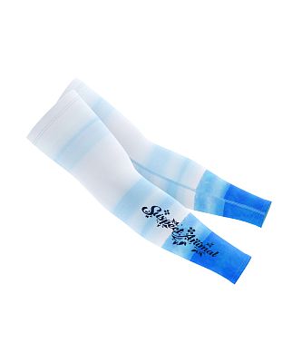 Dámské cyklistické návleky na ruce STRIPS BLUE SKY