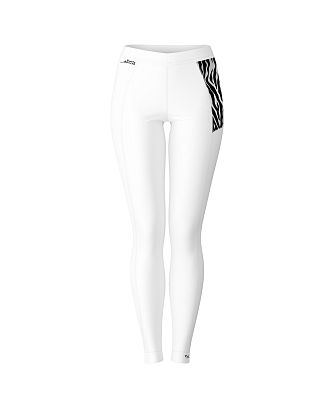 Dámské funkční spodky dlouhé ZEBRA bílá Bamboo Thermo