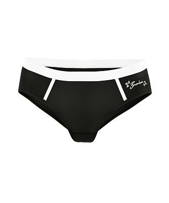 Dámské funkční sportovní kalhotky černá/bílá BambooHeavy