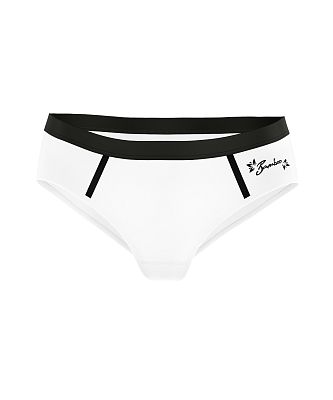 Dámské funkční sportovní kalhotky černá/zlatá BambooHeavy