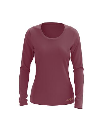 Dámské funkční tričko SPORTY dlouhý rukáv LILA Bamboo Ultra CLASSIC