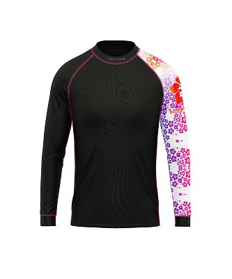 Dětské funkční triko dlouhý rukáv HAWAII Kids černá Bamboo Thermo