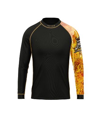 Dětské funkční triko dlouhý rukáv VIKING černá Bamboo Thermo