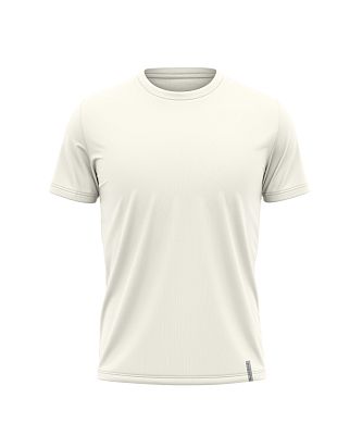 Pánské funkční tričko BASIC krátký rukáv krémová Bamboo Technical