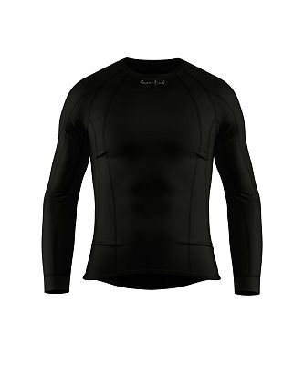 Pánské funkční triko dlouhý rukáv BLACK Bamboo Thermo