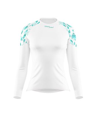 VÝPRODEJ - Dámské funkční triko dlouhý rukáv BIRD bílá Bamboo Light New, XS