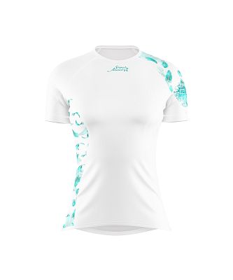 VÝPRODEJ - Dámské funkční triko krátký rukáv BIRD bílá Bamboo Ultra, S, L