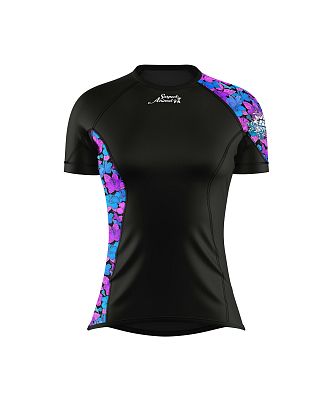 VÝPRODEJ - Dámské funkční triko krátký rukáv HAWAII černá Bamboo Ultra, M