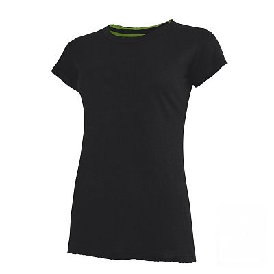 VÝPRODEJ - Dámské tričko z konopí bez potisku černá, vel. S, M, L, XL, XXL