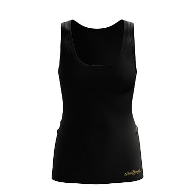 VÝPRODEJ - Dámský funkční nátělník ČERNÁ Bamboo Ultra CLASSIC, XXL