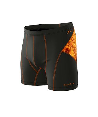 VÝPRODEJ - Pánské funkční trenýrky GHOSTRIDER černá Bamboo Ultra, XL