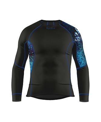 VÝPRODEJ - Pánské funkční triko dlouhý rukáv ARCHITECT černá Bamboo Ultra, XL