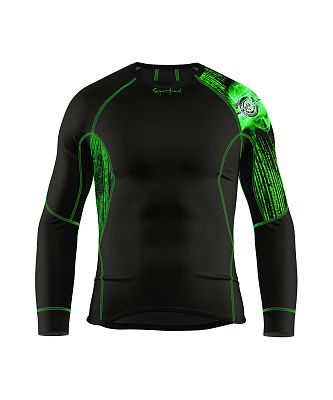 VÝPRODEJ - Pánské funkční triko dlouhý rukáv MATRIX černá Bamboo Ultra, L